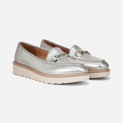 Naturalizer cheap silver loafers