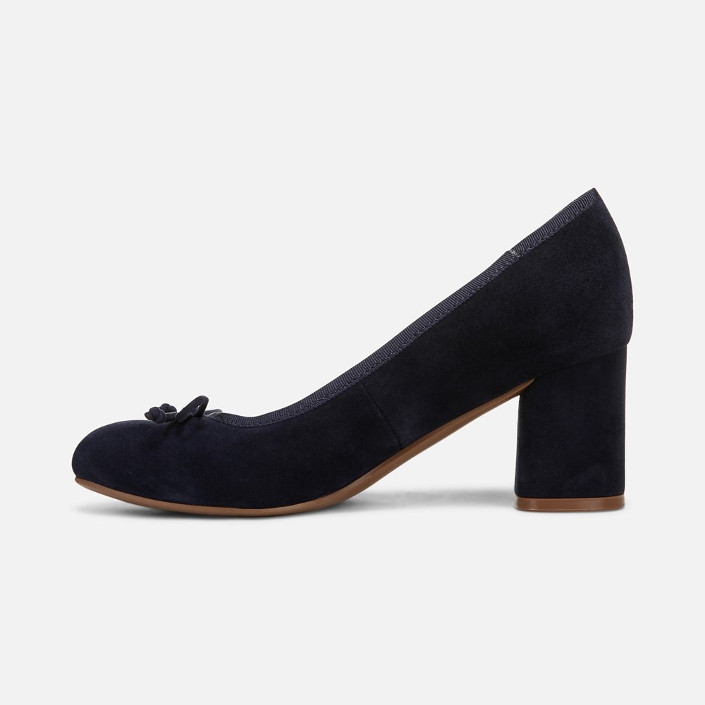 Naturalizer navy shops blue pumps