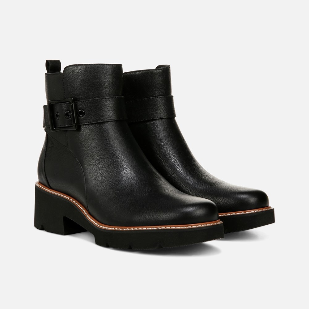 Naturalizer black ankle boots best sale