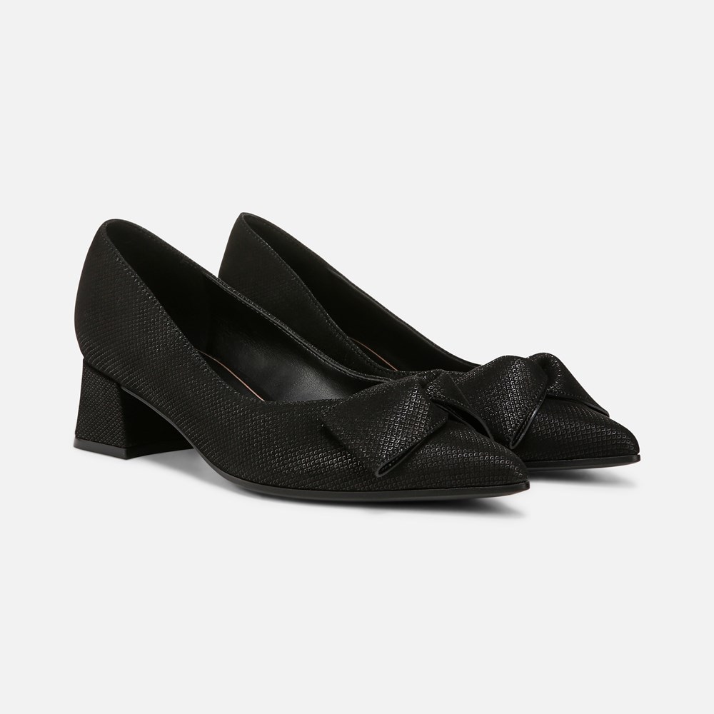 Naturalizer Mavis Pump Women s Black Suede Size 10 Pumps