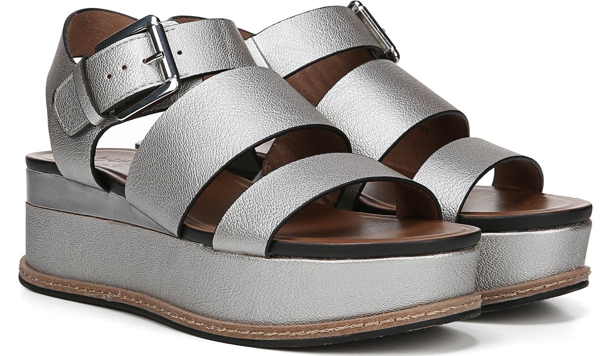 Silver Frost Synthetic Sandals 