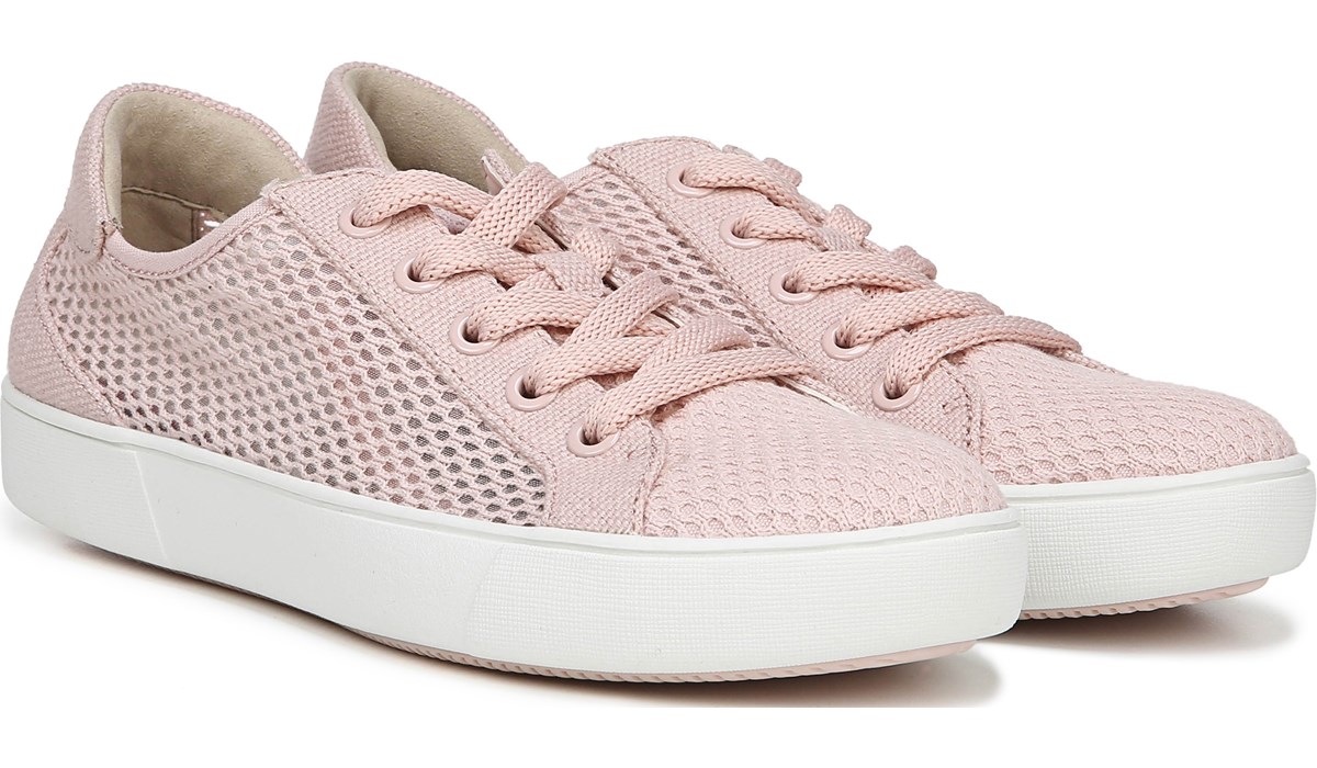 Rose Pink Mesh/Canvas Sneakers 
