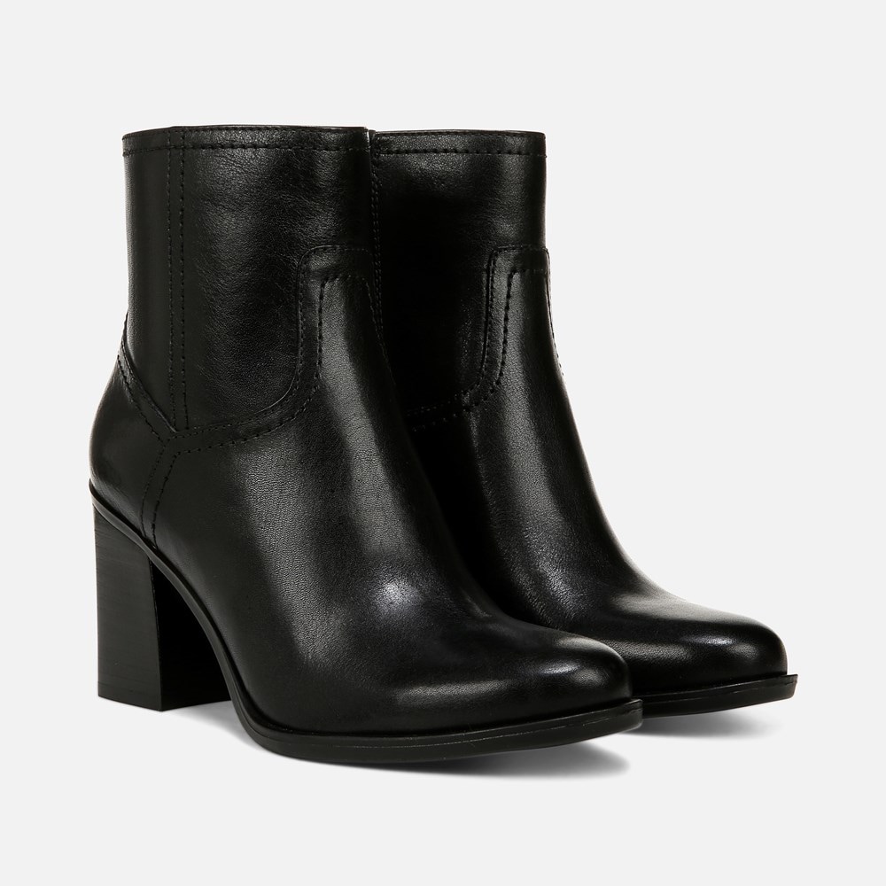 Naturalizer black shops booties