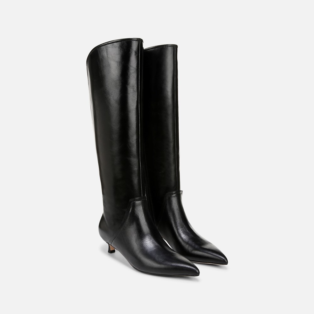 Naturalizer tall black boots best sale