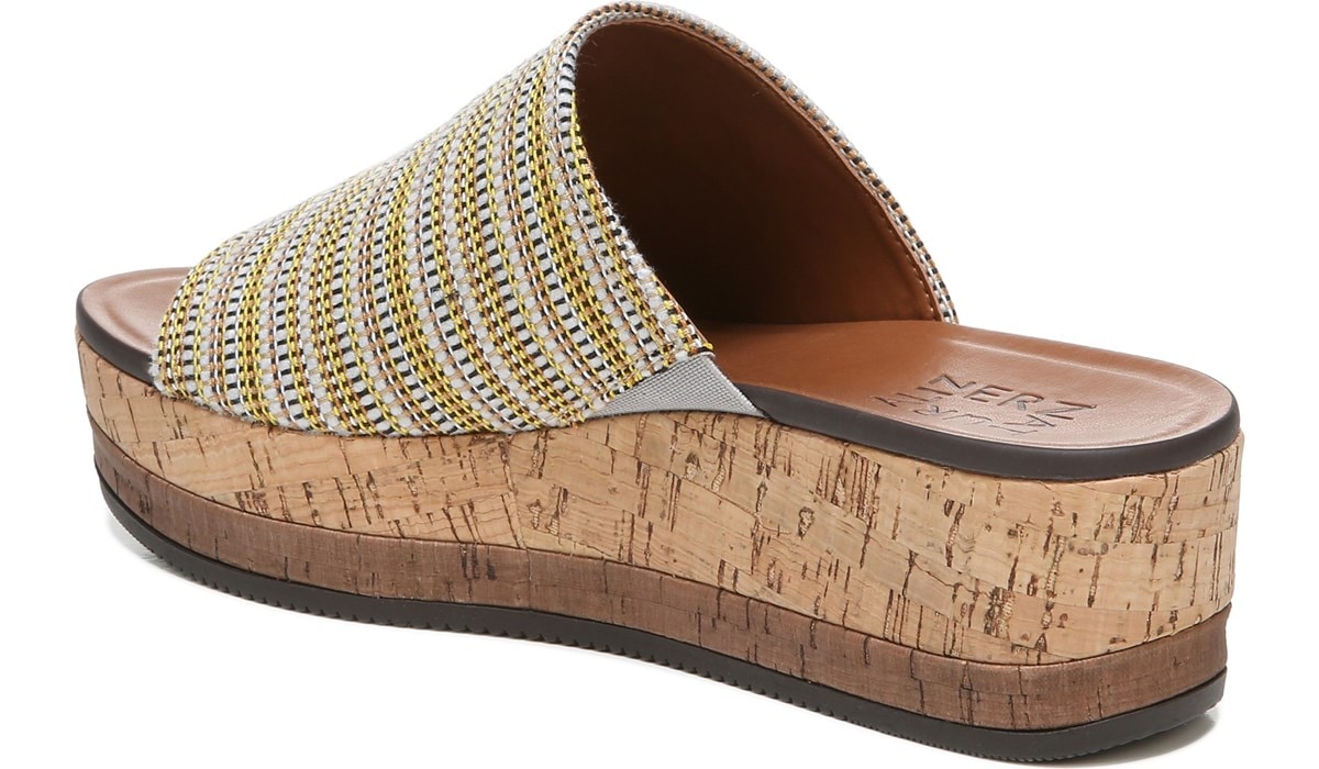 woven fabric sandals