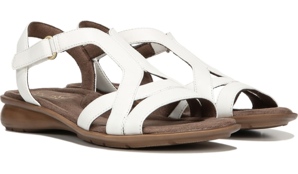 dune white sandals