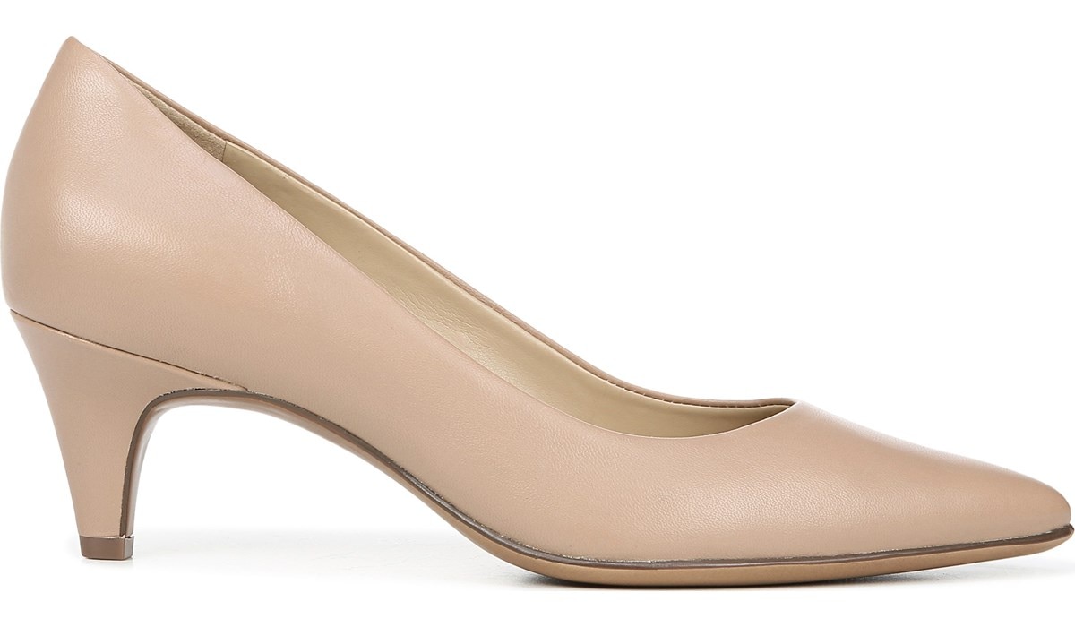 honey leather women's beverly pumps