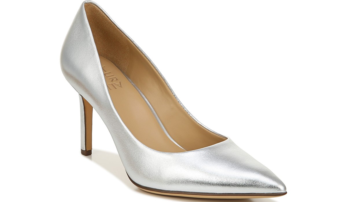 naturalizer silver dress shoes