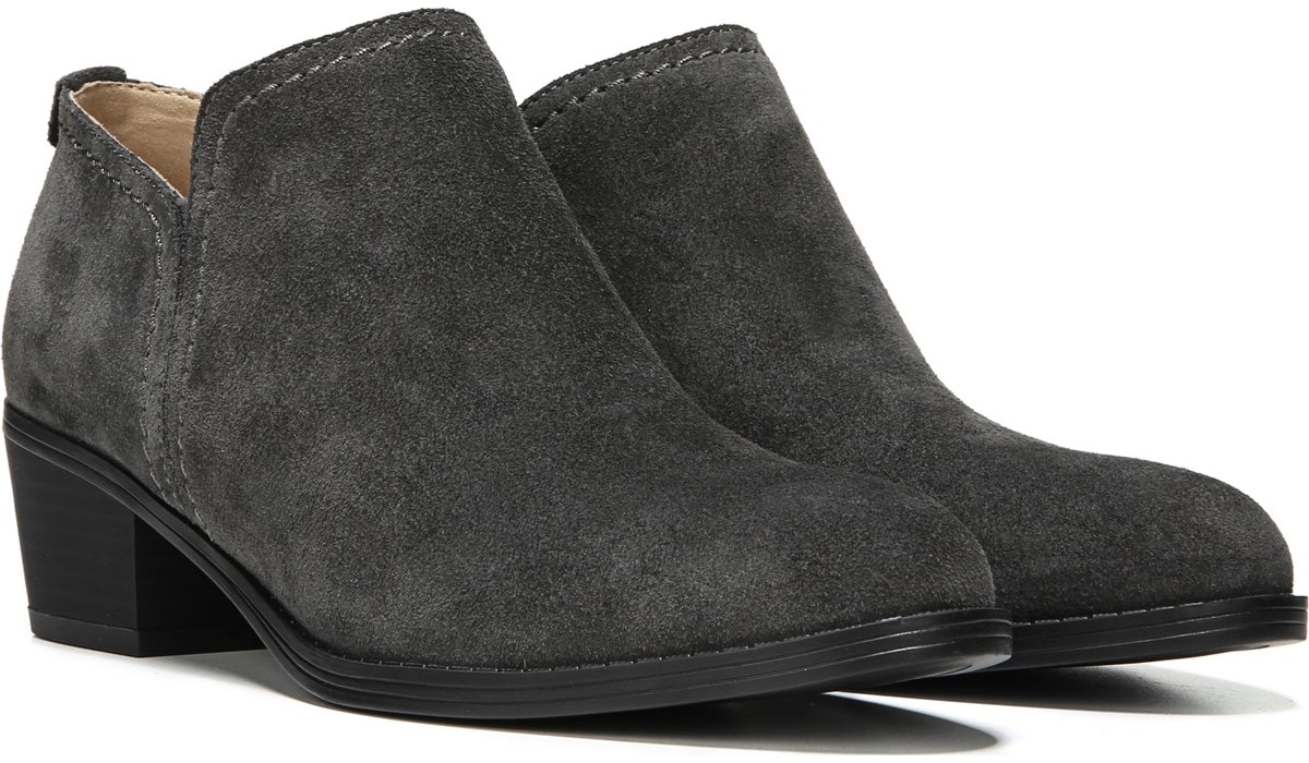 Elephant Grey Suede Boots 