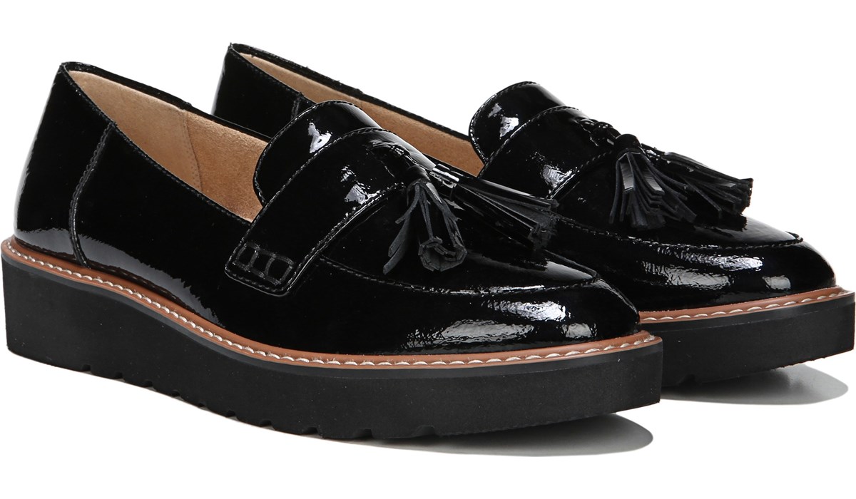 Naturalizer August in Black Patent 