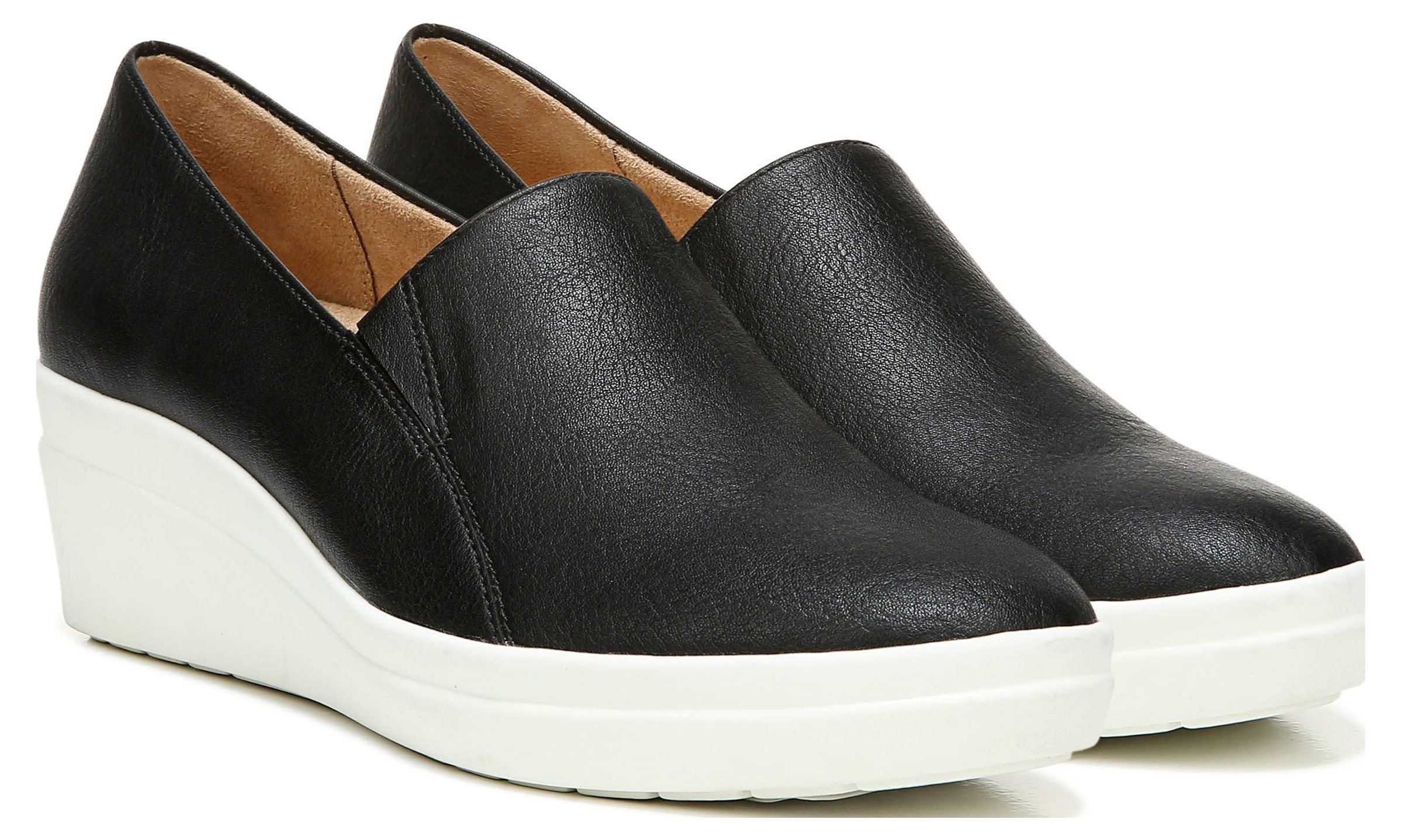 sandra wedge slip on sneaker