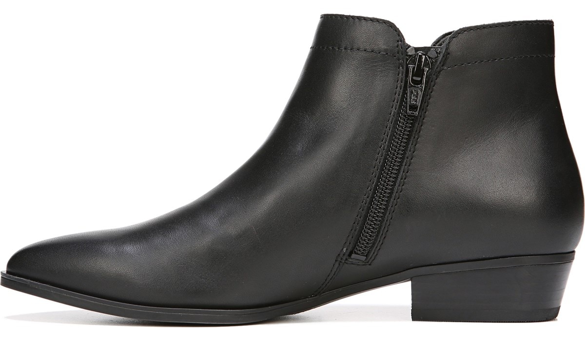 naturalizer blair booties black