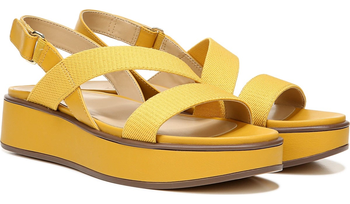 naturalizer yellow shoes