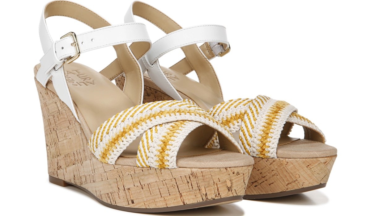 naturalizer yellow sandals