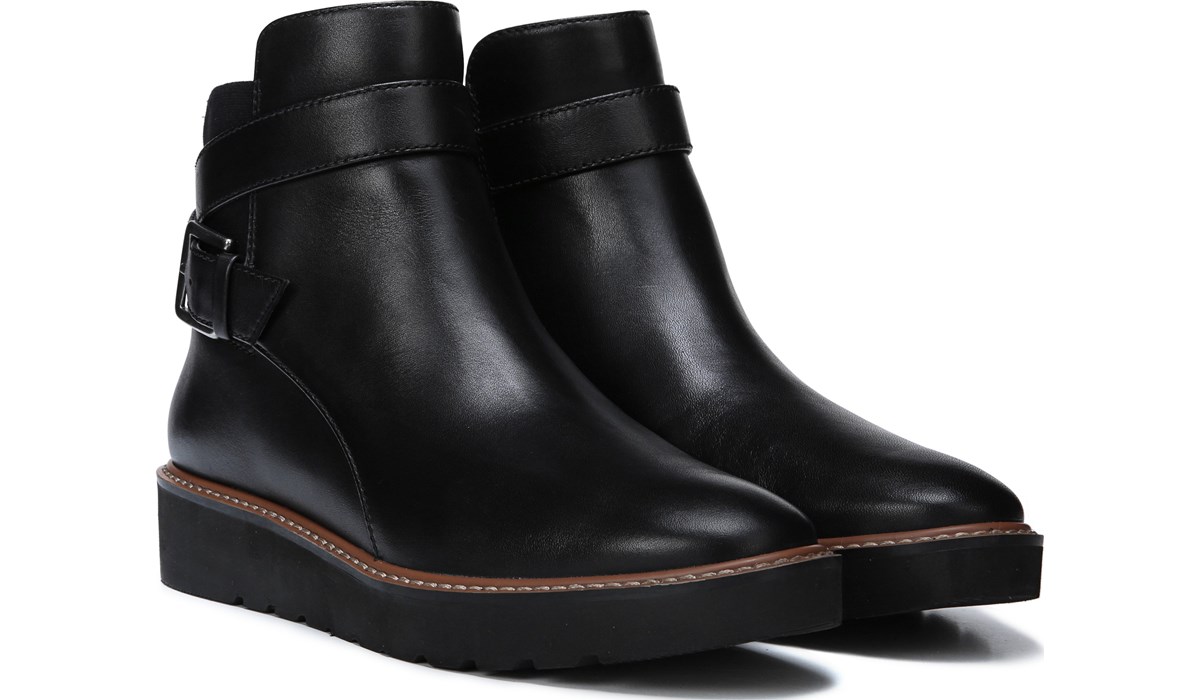 naturalizer leather booties
