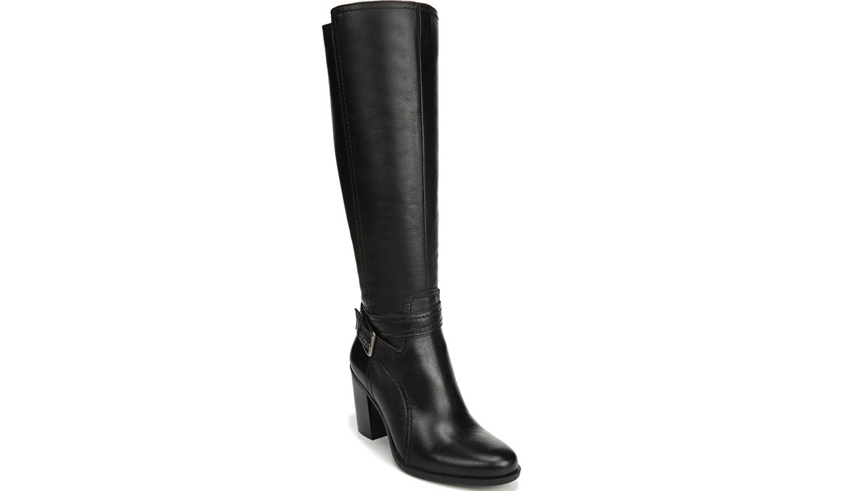 naturalizer kelsey leather tall boots