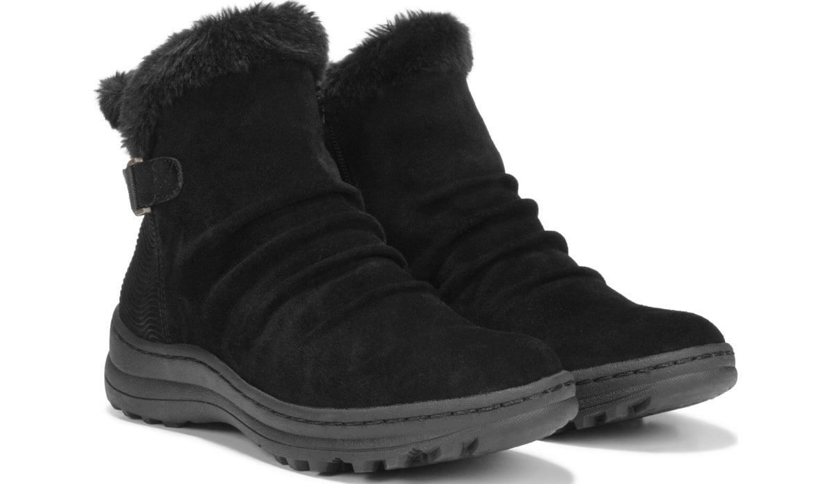 naturalizer black suede boots