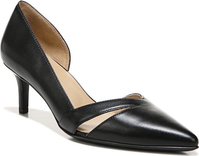 naturalizer kitten heel pumps