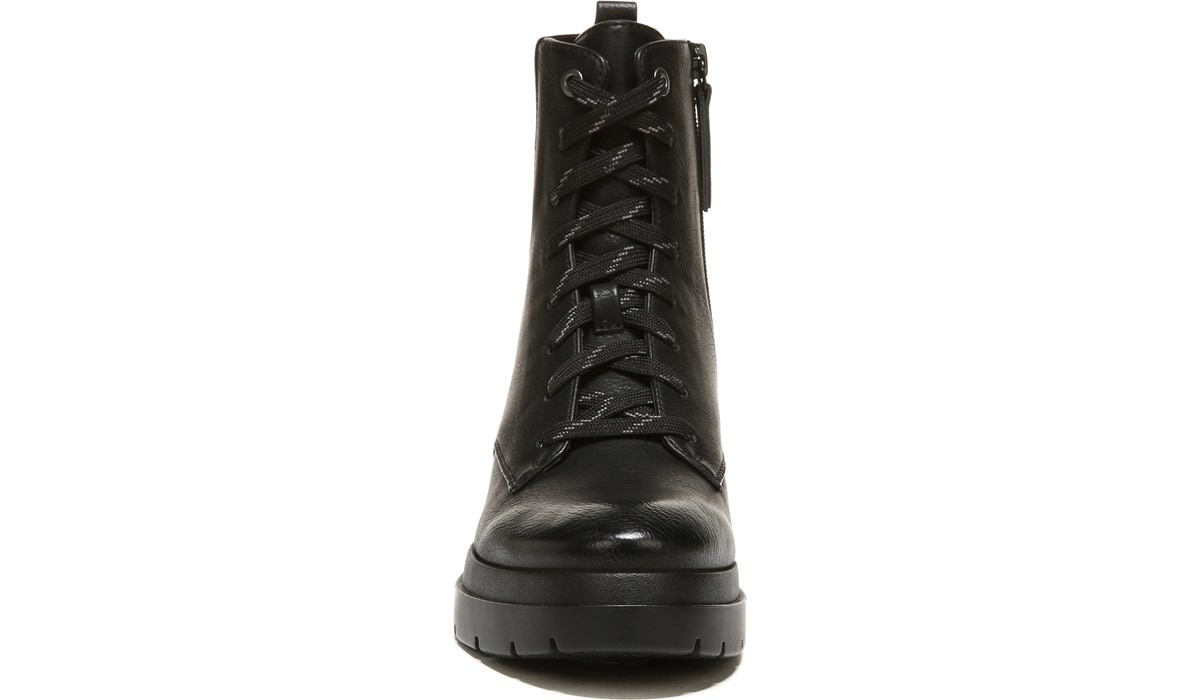 Charles & Keith Iggy Coloured Sole Combat Boots​