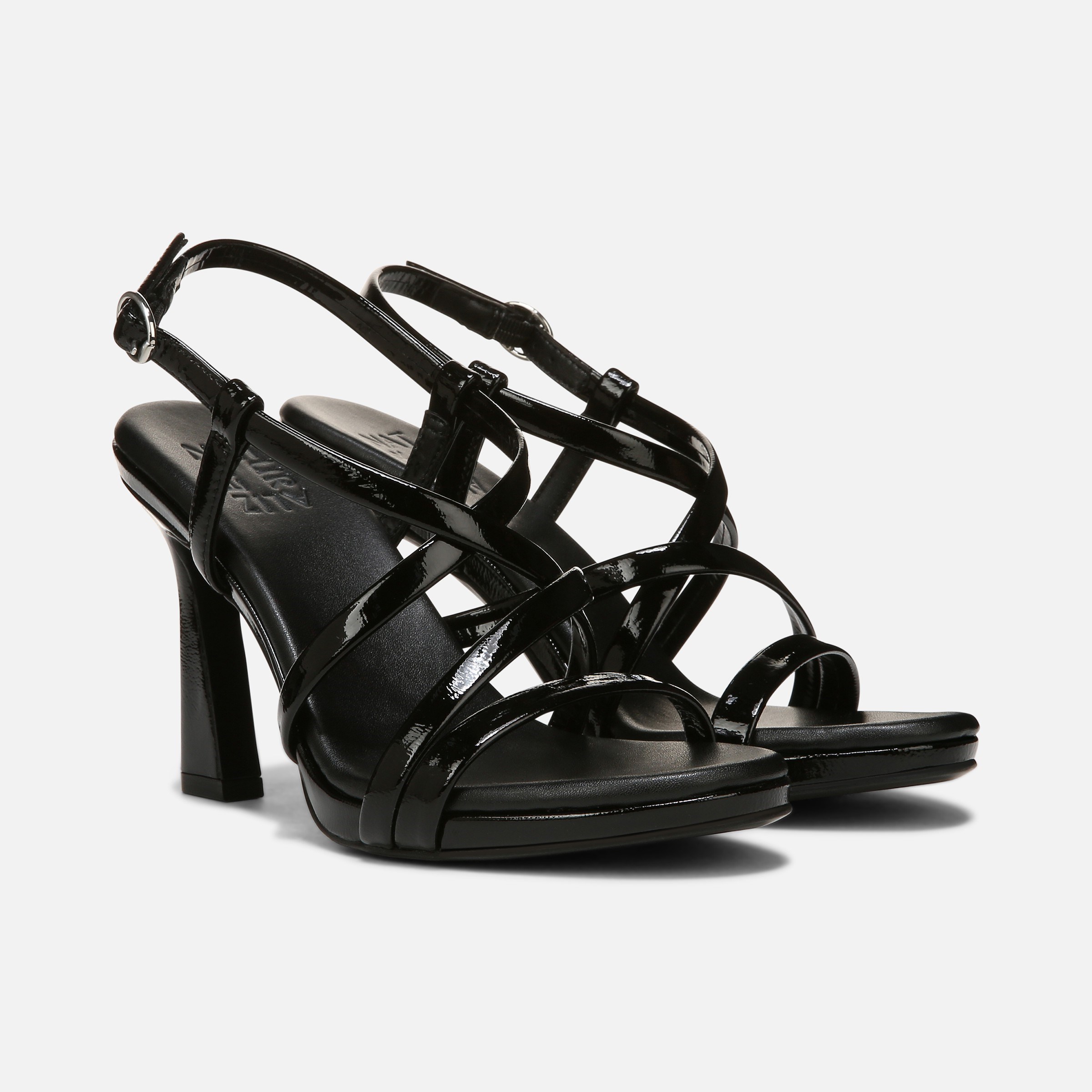 Naturalizer black dress sandals on sale