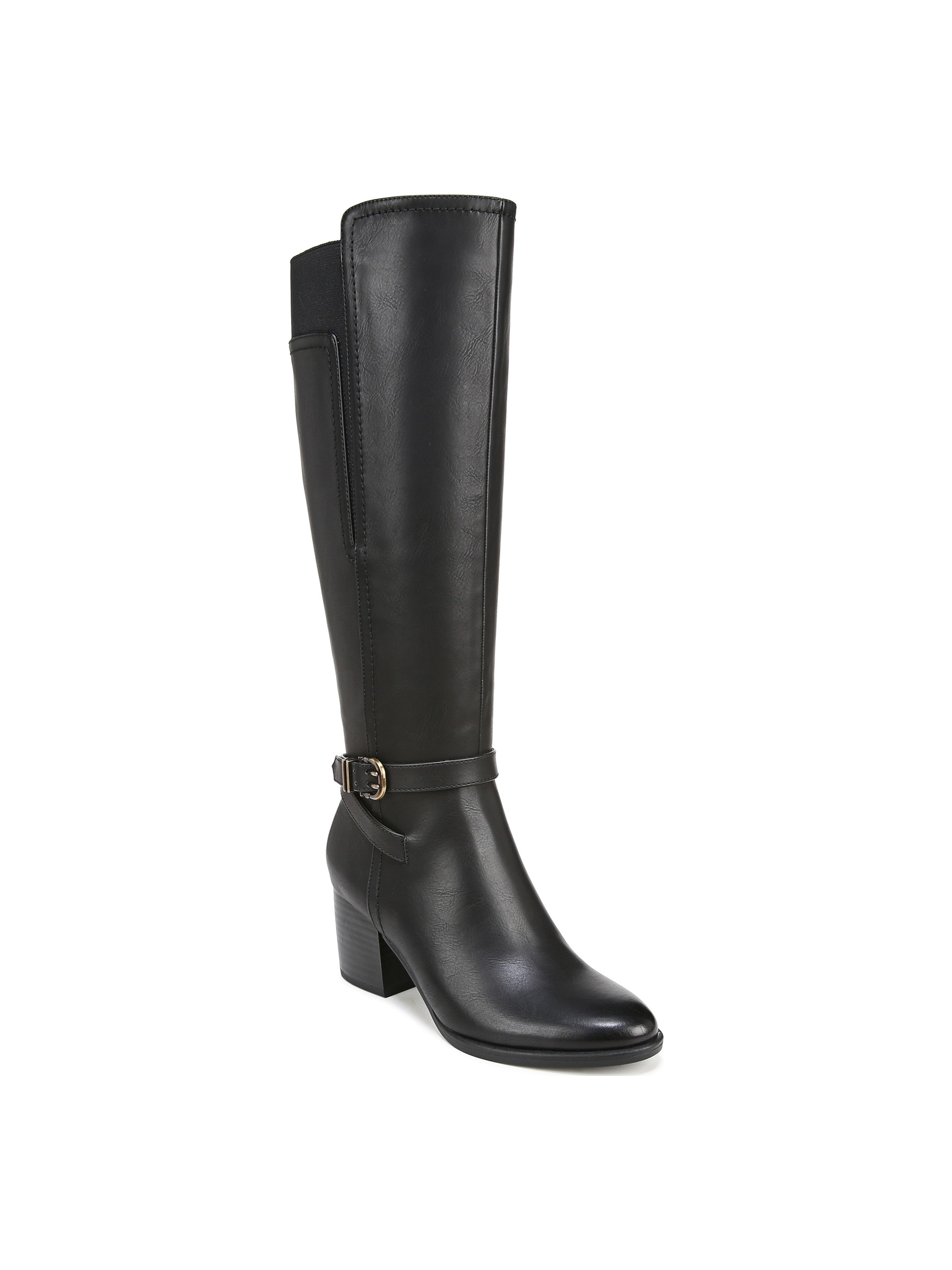 Naturalizer Women s Uptown Wide Calf Knee High Boots Black Size 9.5 M